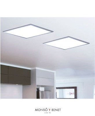 PANEL LED EMPOTRAR TECHO PERFIL VISTO 60x60 PT-09 3000K CRI8