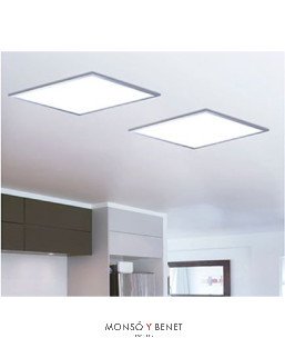 PANEL LED EMPOTRAR TECHO PERFIL VISTO 60x60 PT-09 3000K CRI8