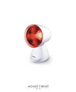 LÁMPARA SOBREMESA INFRARROJA IL-21 VIDRIO PRENSADO 150W