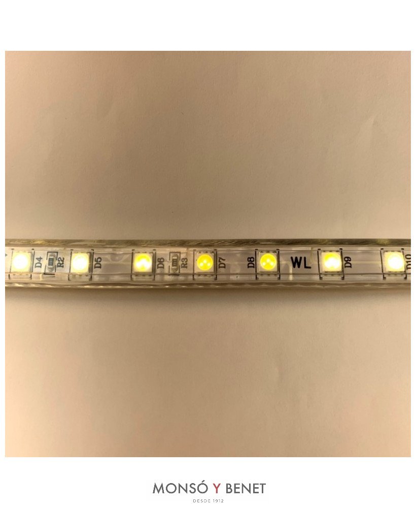 ROLLO 50M.TIRA LED MA-230 CALIDA 3000K ALIMENTACION 230V