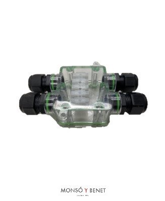 CAJA DE EMPALMES IP68 CEM-4 TOMAS VERDE