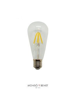 BOMBILLA LED.ST64 RUSTIK EDISON 04RUS2 E27 2800K