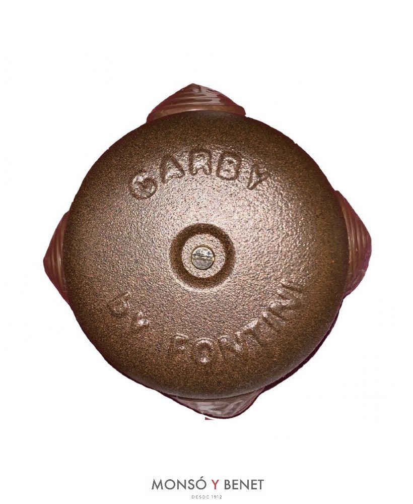 CAJA EMPALMES RUSTIC No. 472 METAL ENVEJECIDO Ø72mm
