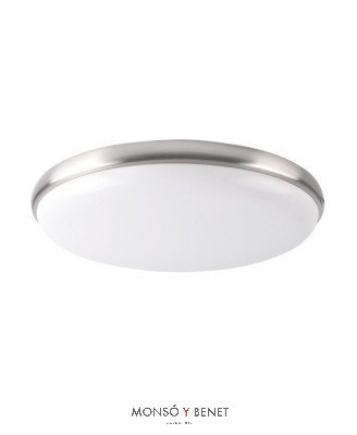 PLAFON LED SUPERFICIE 24W.PS-1617 NIQUEL MATE 4500K