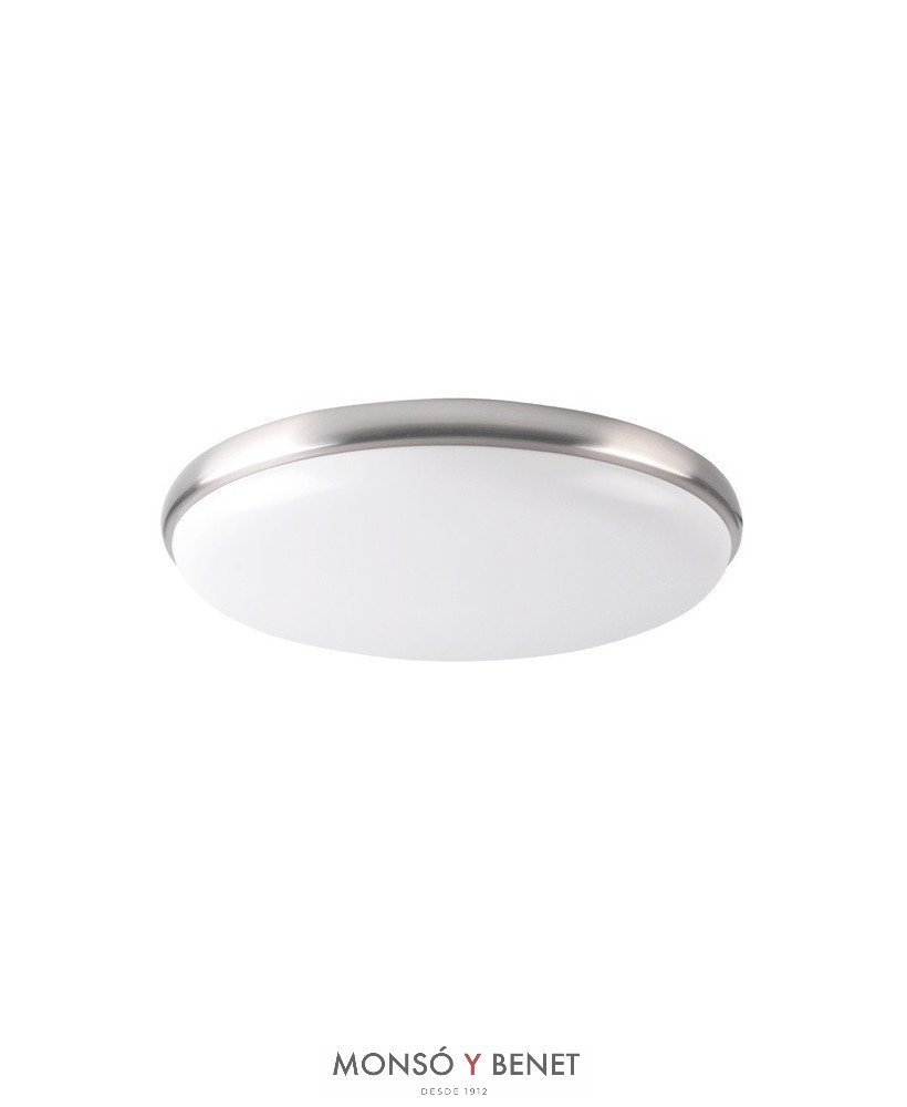 PLAFON LED SUPERFICIE 24W.PS-1617 NIQUEL MATE 4500K