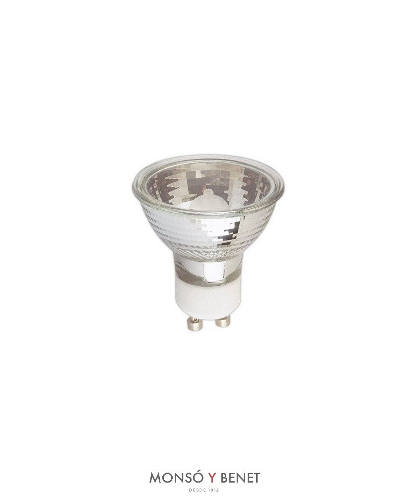 BOMBILLA HALÓGENA PAR16 50MM.REGULABLE 230V 50W GU10 36º