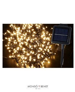 GUIRNALDA SOLAR 560 LEDS CALIDOS PROGRAMABLE IP44 D56159
