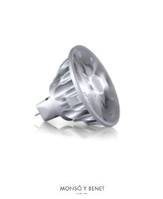 BOMBILLA LED DICROICA 50mm. DIMABLE SORAA 07S20B GU5.3 2700K