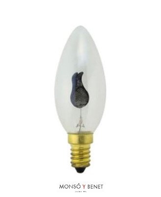 BOMBILLA FLAMEANTE T32x102 230V E14