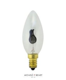 BOMBILLA FLAMEANTE T32x102 230V E14