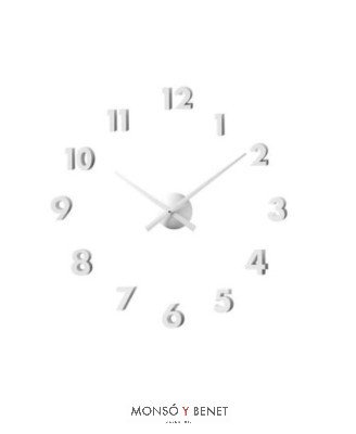 RELOJ PARED ADHESIVO No. 21212