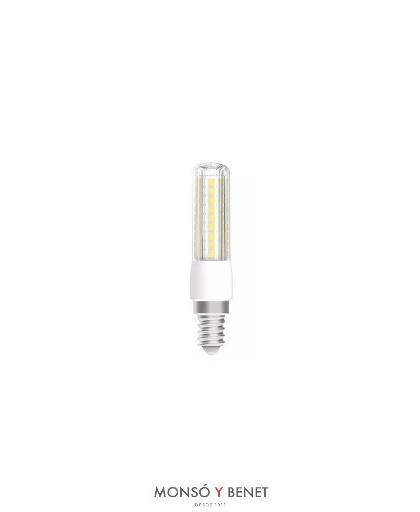 BOMBILLA LED TUBULAR DIMABLE T20x92mm. 7TSD2M 7W 2700K E14