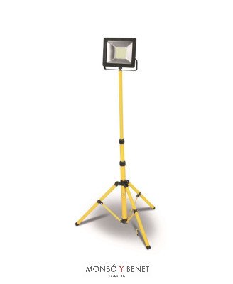 PROYECTOR LED 50W.TRIPODE PT-8174 6000K