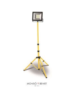 PROYECTOR LED 50W.TRIPODE PT-8174 6000K