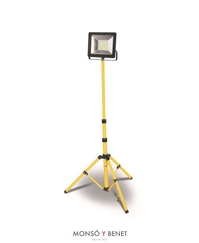 PROYECTOR LED 50W.TRIPODE PT-8174 6000K