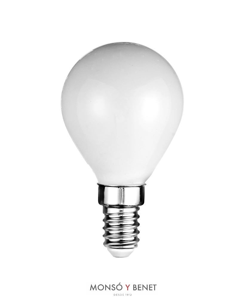 BOMBILLA LED ESFERICA OPAL 05EMM4 E14 4200K