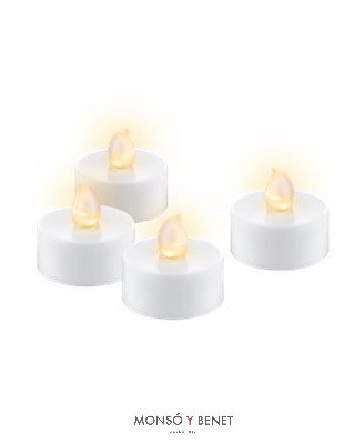 KIT 4 VELAS INTIMAS LLAMA OSCILANTE VL-4988