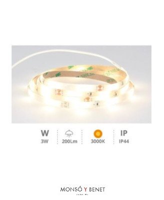 KIT TIRA LED CON SENSOR DE MOVIMIENTO TL-2426 3000K