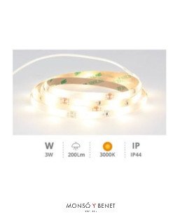KIT TIRA LED CON SENSOR DE MOVIMIENTO TL-2426 3000K