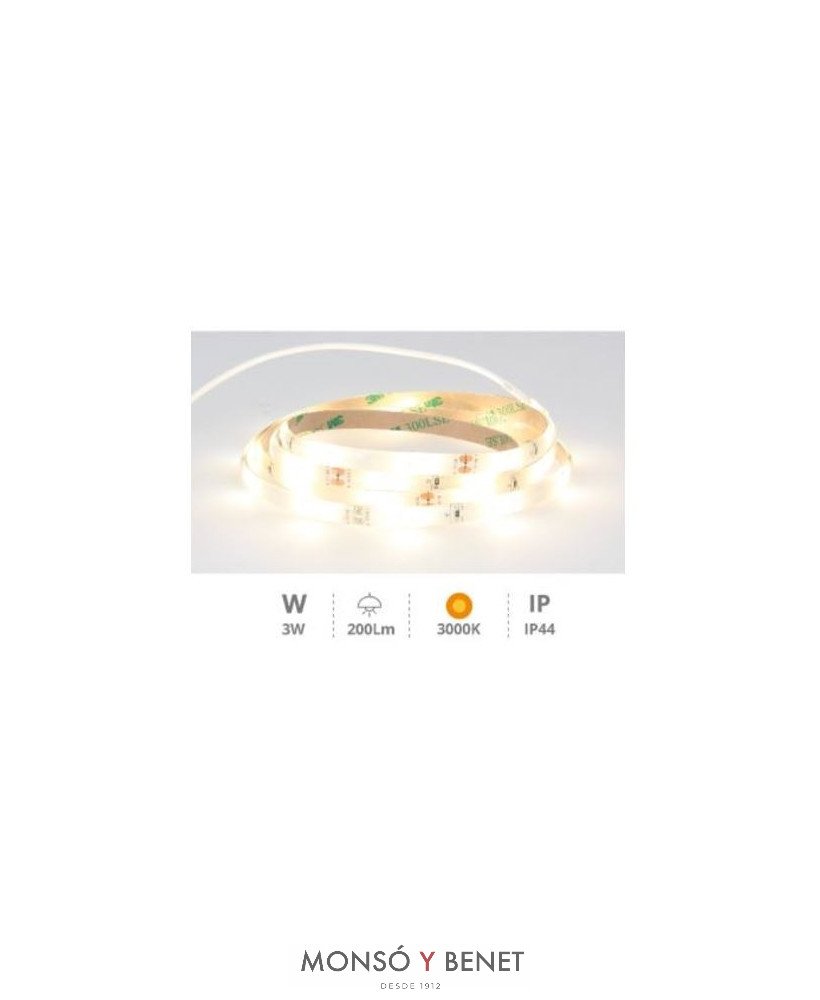KIT TIRA LED CON SENSOR DE MOVIMIENTO TL-2426 3000K