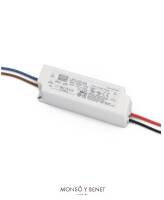 FUENTE DE TENSIÓN CONSTANTE LED 230V-24V./20W. C2024 IP67