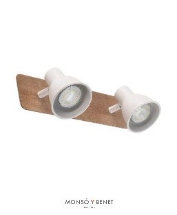 REGLETA 2xGU10 MIKO-2 BLANCO