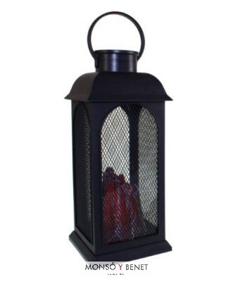 COLGANTE FANAL BRASA CL-7843 NEGRO