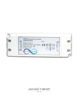 FUENTE DE TENSIÓN CONSTANTE LED 230V-12V./30W. CR-30-12