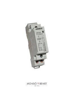 CONTACTOR 1 DIN 2 CONTACTOS NA 25A. 3209-25A
