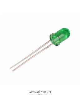 DIODO LED VERDE 3V. 5MM 02012V MANUALIDADES
