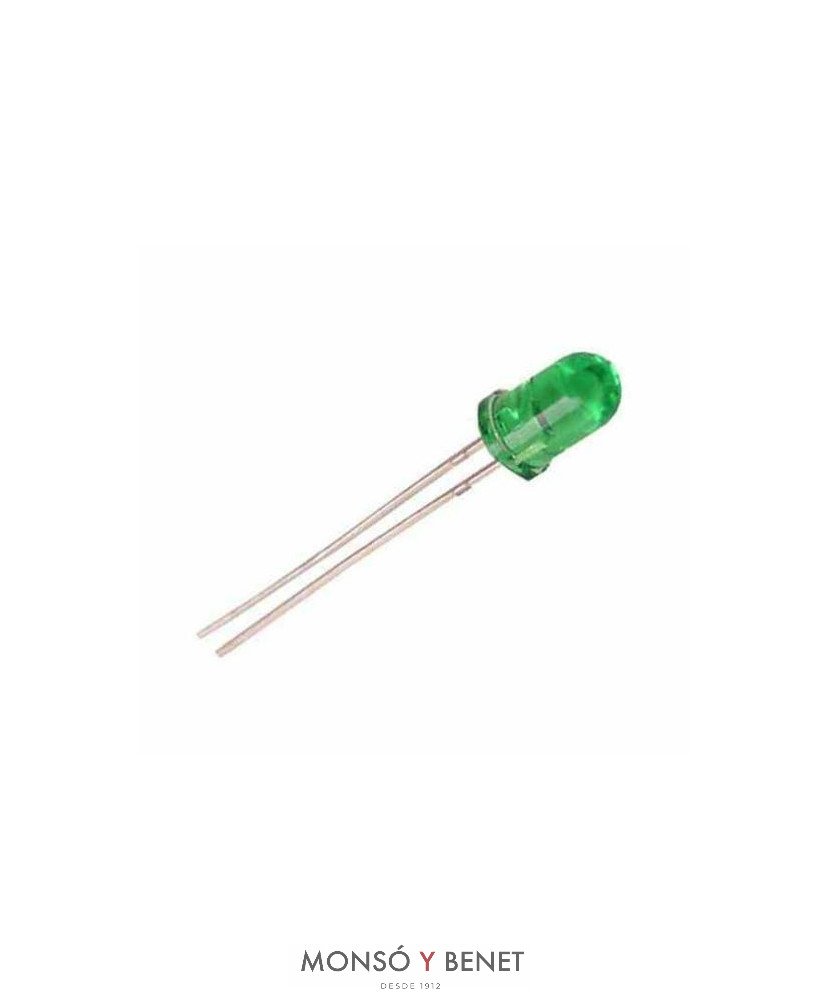 DIODO LED VERDE 3V. 5MM 02012V MANUALIDADES