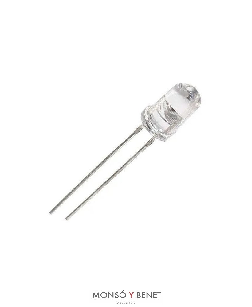 DIODO LED BLANCO 3V. 5MM 02013B MANUALIDADES