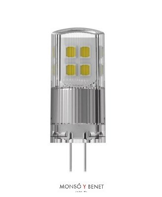 BOMBILLA LED BIPIN DIMABLE 12V 2W 02RB2B G4 2700K 330º
