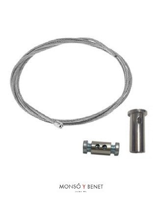 KIT SUSPENSOR ACERO No. 6309 - 3 METROS