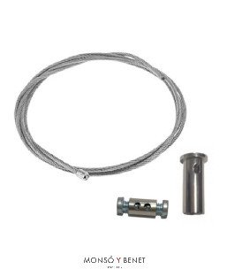 KIT SUSPENSOR ACERO No. 6309 - 3 METROS