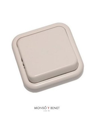 INTERRUPTOR SUPERFICIE SERIE KRYSTAL 10A 250V