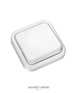 INTERRUPTOR SUPERFICIE No. 2306 B SERIE KRISTAL