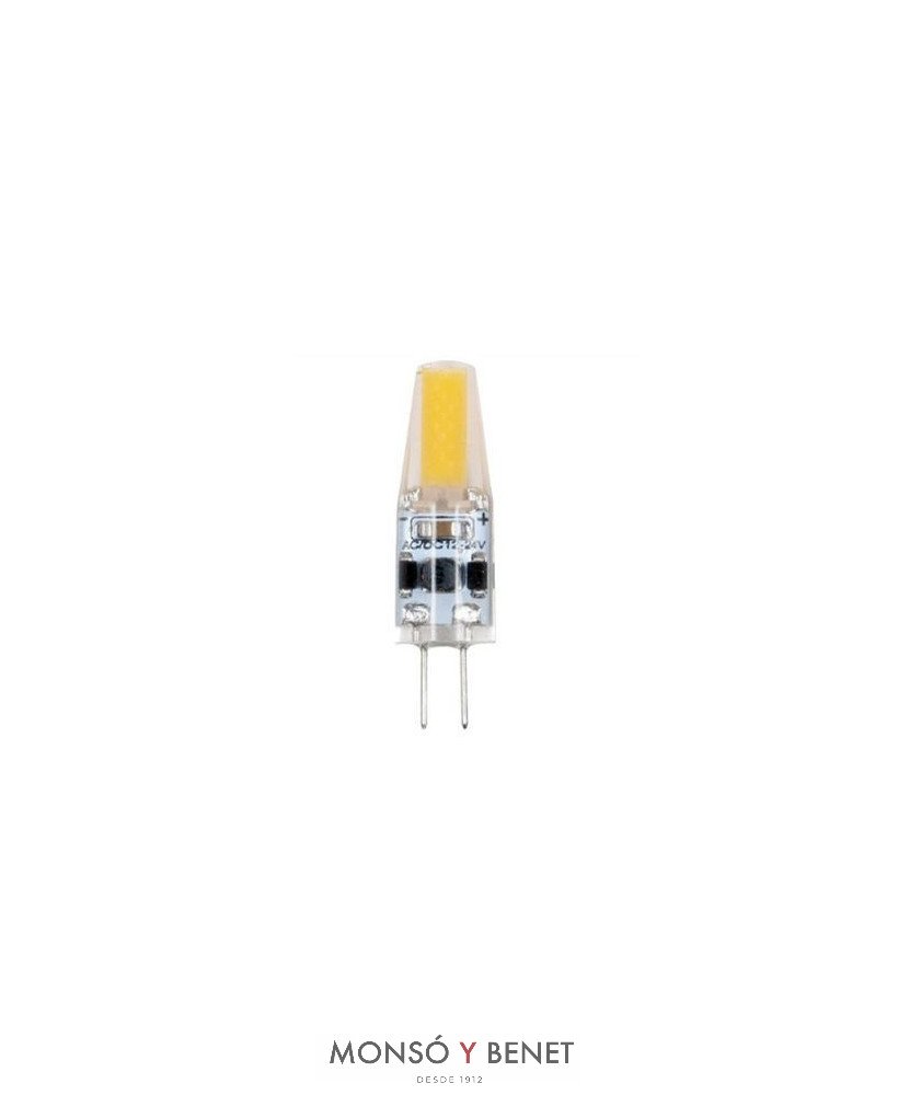 BOMBILLA LED BIPIN DIMABLE 12V 2W 02DB2B G4 2700K 360º