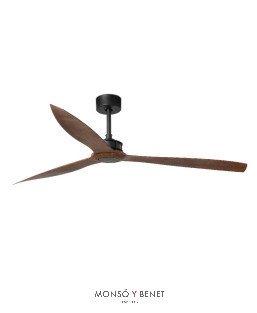 JUST FAN XL Ø1780 MM NEGRO PALAS MADERA