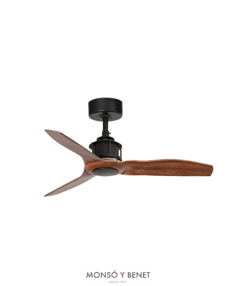 JUST FAN XS Ø810 MM NEGRO PALAS MADERA