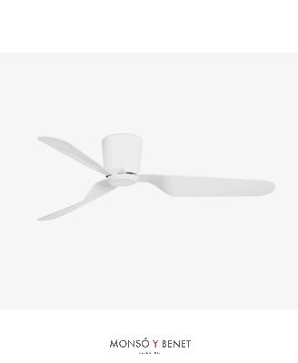 PEMBA Ø1320MM BLANCO 3 PALAS