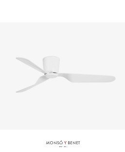 PEMBA Ø1320MM BLANCO 3 PALAS