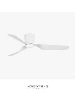 PEMBA Ø1320MM BLANCO 3 PALAS 15W 3000K
