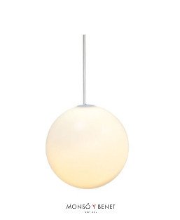 LAMPARA COLGANTE BOLA LED USB PIANETA-25-R-E