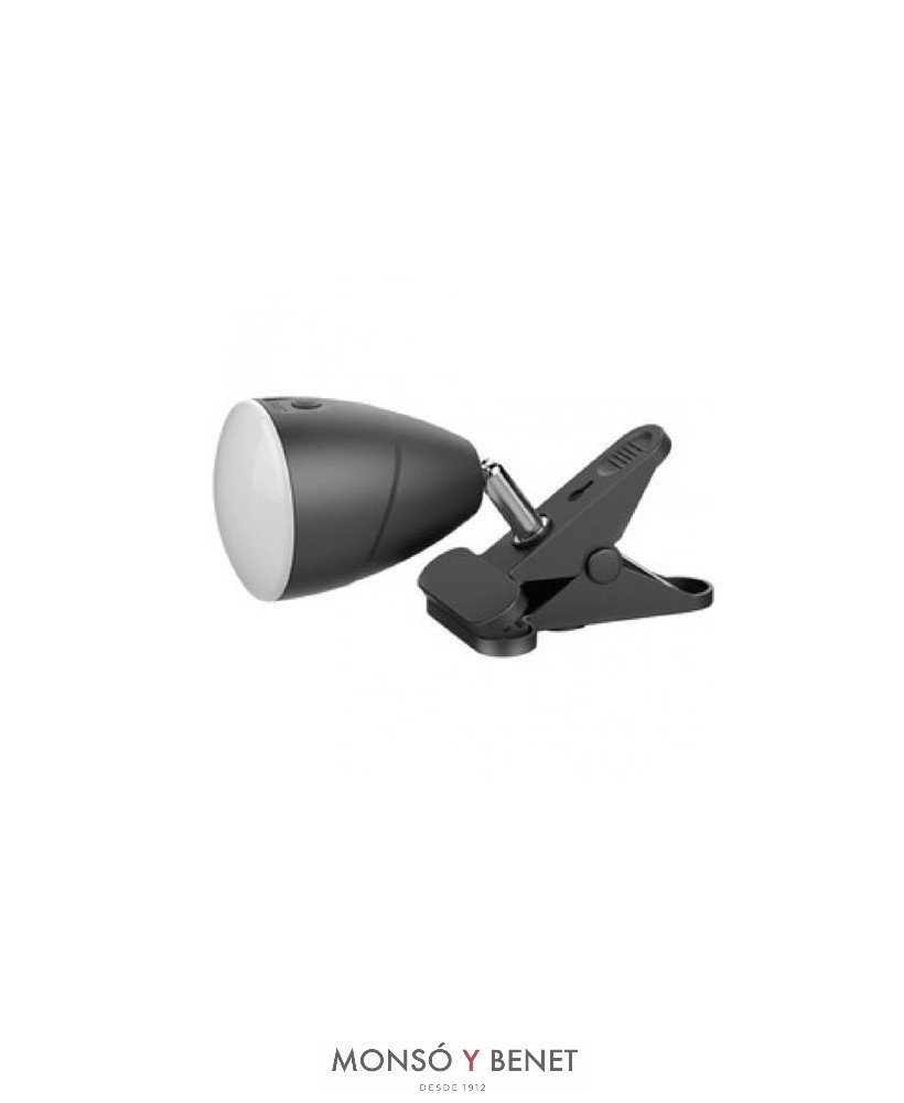 LINTERNA PINZA LUZ LED LP-644 4000K COLOR NEGRO