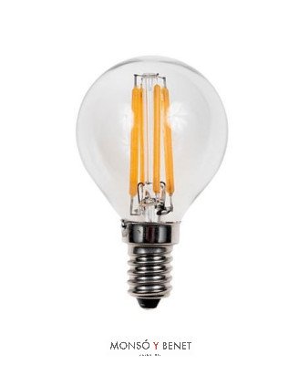 BOM.LED.ESF.ORO REGULABLE 04EDM22 2200K E14