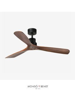 LANTAU Ø 1320mm NEGRO MATE 3 PALAS