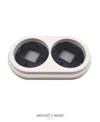 MARCO 2 ELEMENTOS 9226PB PORCELANA BLANCO SUPERFICIE FBDS