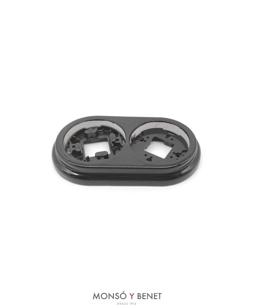 MARCO 2 ELEMENTOS 9226PN PORCELANA NEGRO SUPERFICIE FBDS