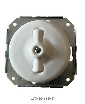 CRUZAMIENTO 9202PB PORCELANA BLANCO EMPOTRAR FBDE